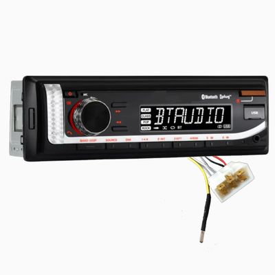 Bluetooth Tractor Radio for LS Tractor Easy Plug & Play Harness AM FM Bluetooth Voice USB 12V Direct Connect No Wire Splicing Single Din Slim Design