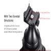 SUNWAYFOTO TA-75LLC 75mm High Rise Leveling Half Ball Adapter + Duo Lever Screw Clamp for Video Bowl Tripod Long Handle + Bubble Level + Sandbag Hook view 4