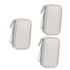 Gatuida 3pcs Electronic Organizer Case for Travel Compact Storage Bag for Earphones Cables and Accessories Lightweight and Portable Design High Elastic and Mesh Pocket
