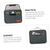 Gatuida Double Layer Travel Organizer Pouch for Digital Accessories Cables and Chargers Compact Medium Storage Bag for Electronics Phone and Gadgets view 2