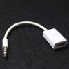 Peiiwdc 3.5mm Car Cable Male Car AUX Plug to USB 2.0 Female Converter Adapter 3.5mm to USB Converter view 4