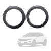 2pcs Black 6.5 Inch Car Speaker Mounting Spacer Adaptor Rings Suitable For Magotan-Skoda Car Stereo Speaker Spacer Speaker Spacer Rings 6.5inch Depth Extender Speaker Mounting Spacer Adaptor Car view 2