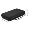 AOKWAWALIY Camera Storage Bag Action Camera Bag Camera Carrying Bag Action Camera Case Camera Storage Pouch Camera Cover Dslr Camera Case Carrying Case Cushion Eva view 2