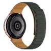ONE ECHELON Quick Release Watch Band Compatible With Garmin Vivomove Silicone Magnetic Poppy Replacement Strap (Grey) view 2