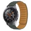 ONE ECHELON Quick Release Watch Band Compatible With Garmin Vivomove Silicone Magnetic Poppy Replacement Strap (Grey) view 4