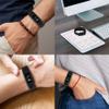 Chainfo compatible with Garmin Vivosmart 5 / Smart 5 Watch Band, Soft Silicone Classic Sport Replacement Watch Band with Stylish Design NO231022 (H [Pack of 3]) view 3