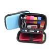 BUTIFULSIC Electronic Accessory Organizer Bag Portable Travel Case for Cables Chargers Memory Cards and More Durable Blue Storage for Gadgets and Essentials view 2