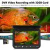 FishPRO HD1080P Underwater Fishing Camera 7'' IPS w/DVR 32GB, 10,000mAh- (NO Need Learn) Ice Fishing Camera Underwater, IR & LED for Dark, Portable Ice Fish Finder for Ice Lake Fishing-82ft view 4
