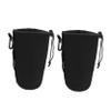 WOFASHPURET 2pcs Flexible Camera Lens Pouch Bag Shockproof Thermal Insulation Protector Xl for Safe Storage and Travel Drawstring Neoprene Design Camera Lens Accessories view 1