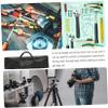PartyKindom Oxford Cloth Photography Equipment Storage Bag Portable Tripod Case Thick Padding Outdoor Photography Pouch Design for Transport and Use view 4