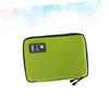 BUTIFULSIC 2layer Usb Cable Storage Organizer for Travel Accessories Digital Gadget Case Green Cables Usb Drives and Personal Items view 2