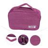 Yardenfun Portable Cord Organizer Bag for Electronics Accessories Dual-layer Travel Case for Cables and Chargers Lightweight and Compact Design for Home Office Travel view 4
