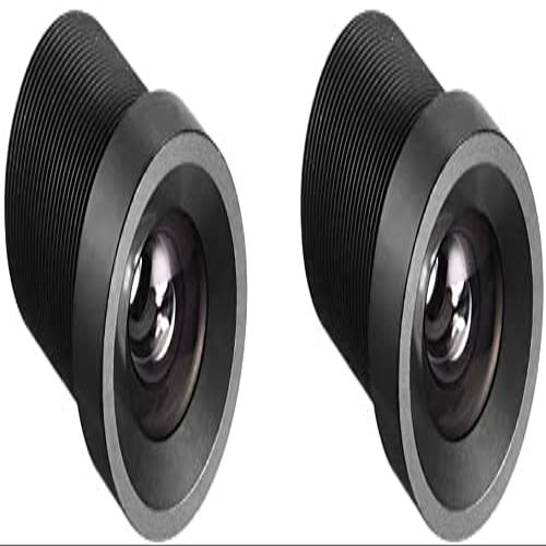 XYWHPGV 2pcs 6mm 720P F2.0 FPV CCTV Camera Lens Wide Angle for CCD Camera(9e878 e1ada e7ec4 bcc60 d849d f3012