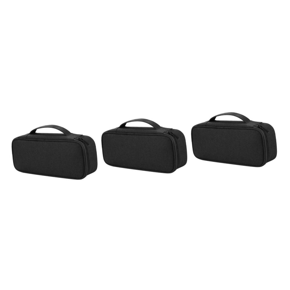 Gatuida 3pcs Electronic Organizer Storage Pouch for Travel Multi-function Cable Organizer for Cords Adapters and Accessories for Business Trips Vacations and Daily Use