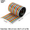 XYWHPGV Flat Cable 40P Rainbow IDC Wire 1.27mm Pitch 1m Long 2pcs(b4111 a2498 63845 c9b9d 0cedd 99f6b view 2