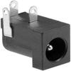 XYWHPGV 45Pcs PCB Mount DC005 5.5mm x 2.1mm 3 Pin Audio Video DC Power Connector Socket Black(ed11e cc229 625d4 9a4b4 7213a e70be view 1