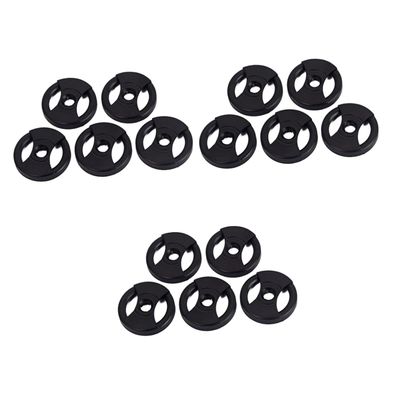 Uonlytech 15pcs Record Adapter Converter for Turntable Phonograph Replacement Parts Record Converter for Effortless Music Enjoyment