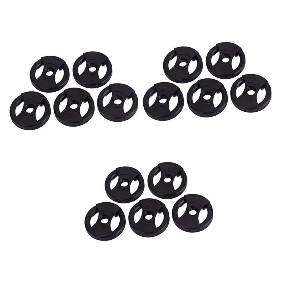 Uonlytech 15pcs Record Adapter Converter for Turntable Phonograph Replacement Parts Record Converter for Effortless Music Enjoyment