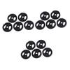 Uonlytech 15pcs Record Adapter Converter for Turntable Phonograph Replacement Parts Record Converter for Effortless Music Enjoyment view 1