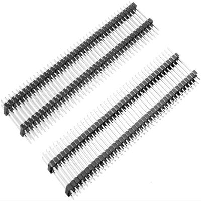 XYWHPGV 10pcs 2.54mm Pitch 40 Pin 23mm Length Double Connector Straight Pin Header Strip for Prototype Shield(2EFAA DA68D 17CBA 7C890 A7D77 68971