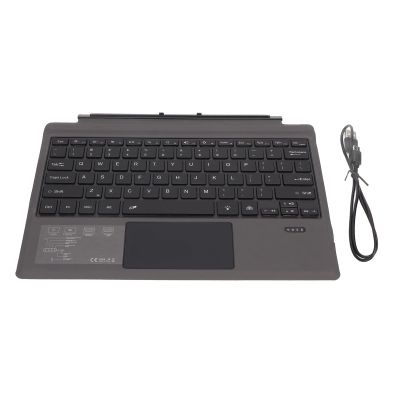 GOWENIC Ultra SlimKeyboard with Touchpad, 10m Range, 7 Color Backlight, , Compact Design, for Pro 3 4 5 6 7