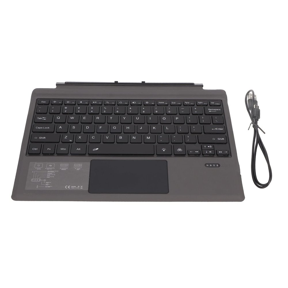 GOWENIC Ultra SlimKeyboard with Touchpad, 10m Range, 7 Color Backlight, , Compact Design, for Pro 3 4 5 6 7