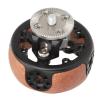 Ergonomic Wooden Handgrip for DSLR Camera Cage,Rosette Mount, 360 Degree Rotation, Aluminum Alloy Construction view 1