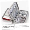 OSALADI 2pcs Multi-functional Digital Accessories Organizer Bag Travel Pouch for Cables Chargers and Electronics Elegant view 3
