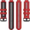 Gransho compatible with Garmin Forerunner 735XT / 220/230 / 620/235 Watch Band, Waterproof Soft Silicone Replacement Strap for Various Occasions NO231022 (Red Black) view 2