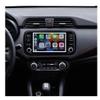 Oulesh Car Navigation Protective Film for Nissan Versa 2023, 1Pcs GPS Navigation Screen Tempered Glass Protective Film view 3