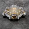 3 Way Car Audio Stereo Power Distribution Block Splitter, Stable Circuit, Prevent Wire, High Sensitivity, Suitable for Auto Car Boat, Transparent Shell view 4