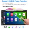 CarPlay & Android Auto Car DVD Car Player,2 Din 7 Inch Touch Screen Car Stereo with Bluetooth,Support Mirror Link,SWC,RDS,AM/FM AUX Input Car Radio Receiver view 4