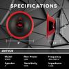 GRTSKY MX80E2 Loudspeaker 8 Inch Midrange 640 Watts 4 Ohms Red Bullet, Premium Quality Audio Door Speakers for Car or Truck Stereo Sound System, Red (2 Speakers) view 3
