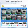 8-Core 8+128G Android Car Radio Stereo for Toyota Camry 2006-2011 with Wireless Carplay Android Auto, 9 Inch QLED Touch Screen, WiFi/4G, GPS Navi, DSP/Hi-Res, AM/FM, Bluetooth 5.0, Backup Camera view 2