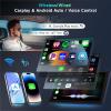 8-Core 8+128G Android Car Radio Stereo for Toyota Camry 2006-2011 with Wireless Carplay Android Auto, 9 Inch QLED Touch Screen, WiFi/4G, GPS Navi, DSP/Hi-Res, AM/FM, Bluetooth 5.0, Backup Camera view 4