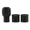 Microscope Accessories Kit 0.5X 0.4X 1.0X C Mount Microscope Adapter 23.2mm Electronic Reduction Lens 0.5X Microscope Relay Lens Microscope Slides (Color : Adapter with Ring B) view 1