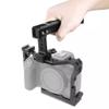 Camera Cage Rig Cooling Protective Frame Extension Rail Cold Shoes ARRI Mount Stabilizer DIY Kit (Color : Cage w Top Handle Size : 150 * 77.5 * 24.5) (Cage W Wrist Strap 150 * 77.5 * 24.5) view 1