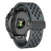 ISABAKE 26mm Silicone Strap for Fenix 6X Pro/Fenix 7X, Magnetic QuickFit Band for Garmin Fenix 5X Plus, Fenix 3 HR, Quaitx 3 Smartwatch view 1