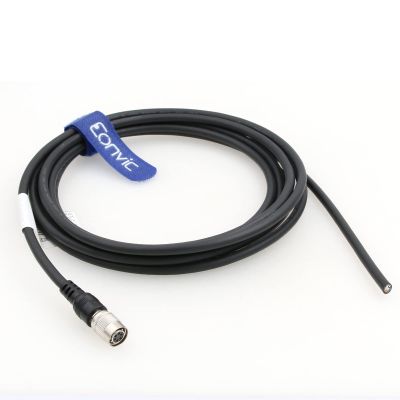 Eonvic Hirose 6 Pin Female to Open End High Flex Twisted Power I/O Cable for Basler Sony AVT GIGE CCD Industrial Cameras