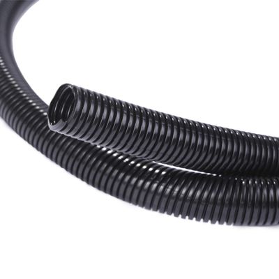 Alex Tech 10ft - 1/2 inch Split Wire Loom Tubing - Black