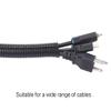 Alex Tech 10ft - 1/2 inch Split Wire Loom Tubing - Black view 4