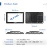 SunKol 18.5 inch Embedded Industrial Panel PC, Capacitive 1920 * 1080 Touch Screen, VESA Bracket, Win 10 Computer for Automation, HDMI, 2xLAN, 4xUSB, 2xRS485, 4xRS232(I5-7200U,8GB-DDR4 RAM 128GB SSD) view 3