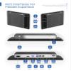 13.3 inch Embedded Industrial Panel PC, 10 Point Capacitive 1920*1080 Touch Screen, VESA Bracket, Win 10 Computer for Automation, HDMI, 2xLAN, 4xUSB, 6xRS232, VGA(J1900,8GB-DDR3 RAM 128GB SSD) view 4