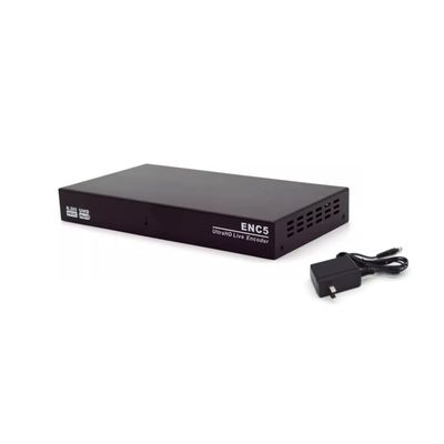 WayPonDEV Link Pi ENC5 5-Port NDI 4K HDMI Encoder,1080P Video Decoder, Support NDI/SRT/HX/RTMP/RTSP/ONVIF for YouTube Facebook Live Broadcast, with ARM Cortex A9 CPU