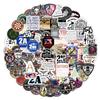 100pcs 2nd Amendment Freedom Bare Gun Security Waterproof Vinyl Stickers for Adults for Water Bottles Laptop Suitcase for Birthday Party Supplies Halloween Decoration Favors view 2