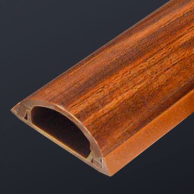 ZJKXJH Wood Grain Cable Hider, Cord Channel Paintable, Wall Mount Cable Concealer Management, for Home Office TV Computer Hiding (Color : Style 2, Size : 4m/13ft Length)