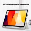 Gylint Case for Xiaomi Redmi Pad SE 11'' 2023, Hybrid Slim Case Cover [Built-in Pencil Holder] Shockproof Cover with Clear Transparent Back Shell for Xiaomi Redmi Pad SE Gray view 3