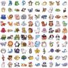 200PCS Animal Stickers,Cute Animal Stickers for Kids 2-4,Waterproof Vinyl Stickers for Water Bottles,Laptop,Bumper,Skateboard,Kawaii Sticker Gifts view 2