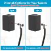 Speaker Stands for Vizio Speaker Stands Pair with Speaker Wall Mount - Floor Speaker Stand for Vizio Surround Sound Speaker Stands Height Adjustable for Vizio M512a-h6 M51ax-J6 Speaker Stand view 3