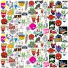 Aqua Teen Hunger Force Variety 100ct Vinyl Large Deluxe Stickers Variety Pack - Laptop, Water Bottle, Scrapbooking, Tablet, Skateboard, Indoor/Outdoor view 1